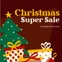 Christmas Super Sale Instagram Post Image Preview