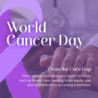 World Cancer Day Awareness Linkedin Post
