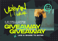 Urban Fit Giveaway Postcard