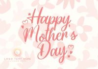 Floral Mother's Day Postcard