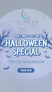 Halloween Special Sale Facebook Story