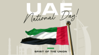 UAE National Flag Animation