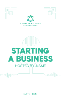 Simple Business Podcast Instagram Story