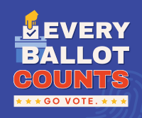 Every Ballot Counts Facebook Post