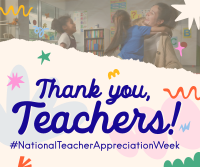 Teacher Week Greeting Facebook Post