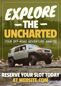 Modern Off-Road Tour Poster