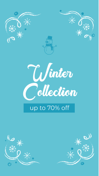 Winter Frame Offer Instagram Story