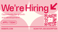 Simple We’re Hiring Facebook Event Cover Design