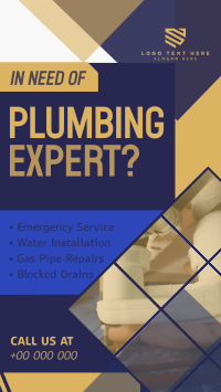 Diamond Plumbing Expert Facebook Story