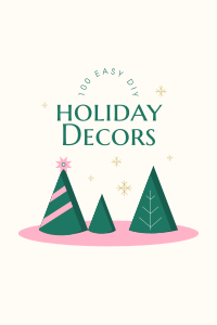 Happy Holidays Pinterest Pin Design