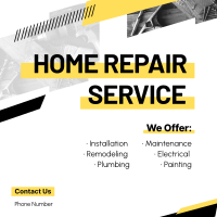 Modern Repair Service Instagram Post