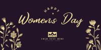 Floral Women's Day Twitter Post