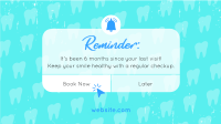 Dental Checkup Reminder Animation