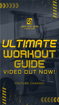 Minimalist Workout Guide Instagram Story