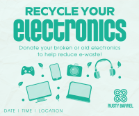 Recycle your Electronics Facebook Post