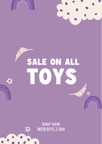 Kiddie Toy Sale Poster