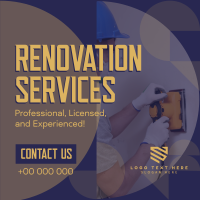 Renovation Experts Linkedin Post