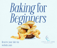 Baking for Beginners Facebook Post