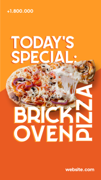 Brick Oven Pizza Facebook Story