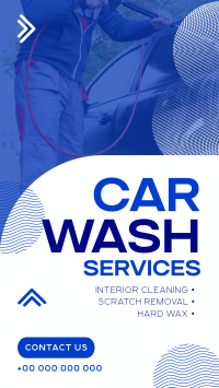 Minimal Car Wash Service Instagram Reel Image Preview