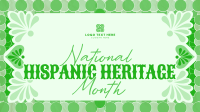 Talavera Hispanic Heritage Month Facebook Event Cover