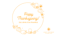 Thanksgiving Holiday Pinterest Cover Image Preview