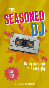 Seasoned DJ Cassette Instagram Reel Image Preview