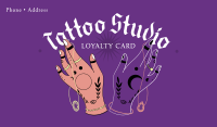 Get Inked  Business Card Design