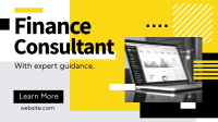 Modern Finance Consultant Facebook Event Cover