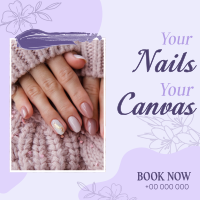 Nail Canvas Salon  Instagram Post