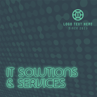 Dot Solutions Instagram Post Design