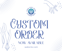 Order Custom Jewelry Facebook Post
