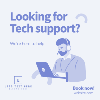 Tech Support Linkedin Post