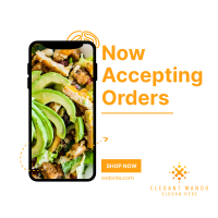 Food Delivery App  Instagram Post