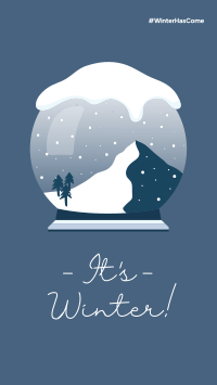 It's Winter! Facebook Story Design