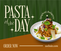 Elegant Pasta Day Facebook Post