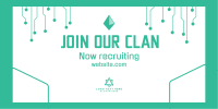 Join Our Clan Twitter Post