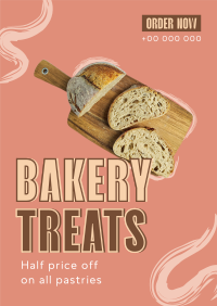 Bakery Treats Poster