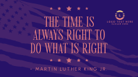 Civil Rights Flag Animation