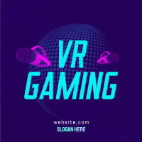 VR Gaming Headset Instagram Post