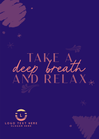 Take a deep breath Poster