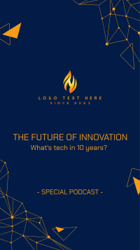 Technology Podcast Instagram Story