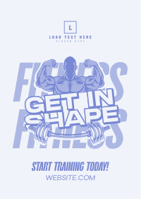 Beast Mode Fitness Flyer