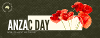 Anzac Halftone Facebook Cover