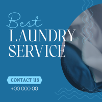 Best Laundry Service Linkedin Post Design