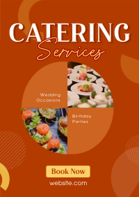 Caterer Poster example 1