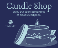 Candle Shop Promotion Facebook Post