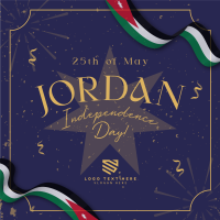 Jordan Independence Day Instagram Post example 2