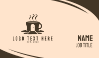 Cafe Coffee House Business Card