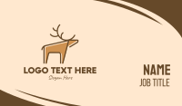 Wild Deer Business Card Design
